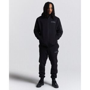 Hoodrich Virtue Full Zip Hoodie - Black/White M